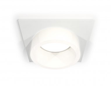 Фотография товара 'Ambrella XC6520065 Комплект встраиваемого светильника с акрилом SWH/FR'