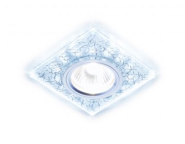 Фотография товара 'Ambrella S227 W/CH/C Встраиваемый точечный светильник со светодиодной лентой MR16+3W'