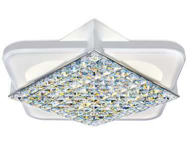 Фотография товара 'Ambrella FA124 Потолочный светодиодный светильник с пультом 104W 510*510*110'