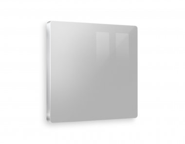 Фотография товара 'Ambrella AP4160 Лицевая панель ALFA (Серебро глянец) заглушка для суппорта'