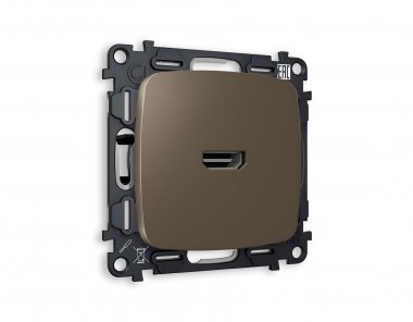 Фотография товара 'Ambrella MO644010 Комплект механизма розетки HDMI 2.0 OMEGA'