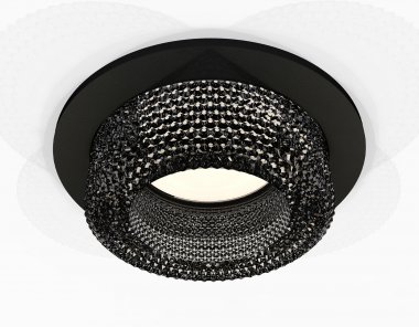 Фотография товара 'Ambrella XC7622021 Комплект встраиваемого светильника SBK/BK'