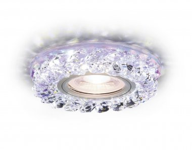 Фотография товара 'Ambrella S257 PR Встраиваемый точечный светильник со светодиодной лентой MR16+3W'