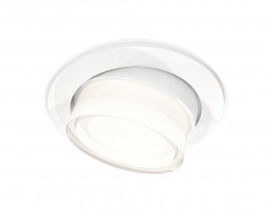 Фотография товара 'Ambrella XC7651083 Комплект встраиваемого поворотного светильника SWH/FR/CL'