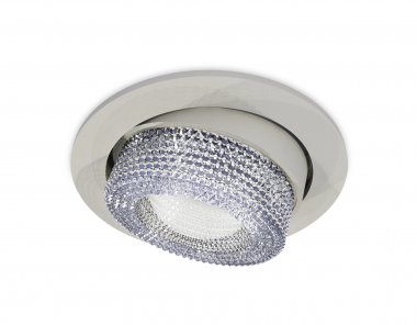 Фотография товара 'Ambrella XC7653060 Комплект встраиваемого поворотного светильника SGR/CL'