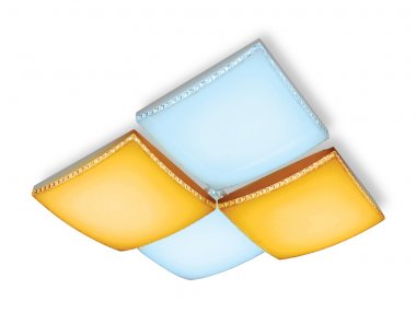 Фотография товара 'Ambrella FP2324 Потолочный светодиодный светильник с пультом 144W 540*540*145'