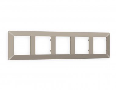 Фотография товара 'Ambrella AF110365 Рамка ALFA Line (Серо-бежевый матовый) 5-ая'