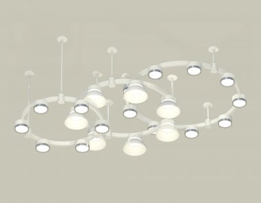 Фотография товара 'Ambrella XR92212100 Комплект подвесного светильника с акрилом GX53 (A9221, A9226, A9232, C9241, C9236, C9231, N8118, N8140)'