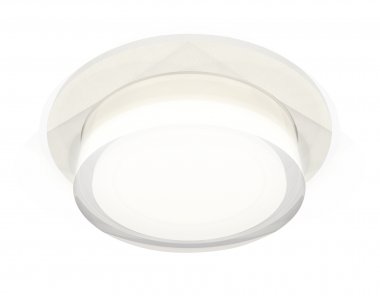 Фотография товара 'Ambrella XC7621043 Комплект встраиваемого светильника с акрилом SWH/FR/CL'