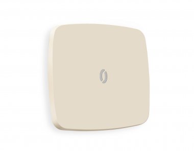 Фотография товара 'Ambrella OP3220 Лицевая панель OMEGA (Бежевый матовый) для 1-клавишных выключателей'