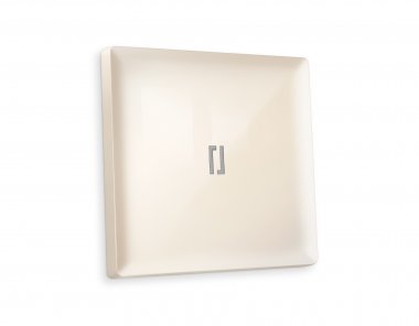 Фотография товара 'Ambrella AP3020 Лицевая панель ALFA (Бежевый глянец) для 1-клавишных выключателей'