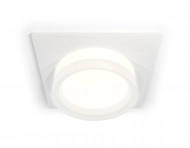 Фотография товара 'Ambrella XC6520066 Комплект встраиваемого светильника с акрилом SWH/FR/CL'