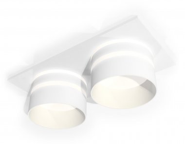 Фотография товара 'Ambrella XC6525062 Комплект встраиваемого светильника с акрилом SWH/FR'