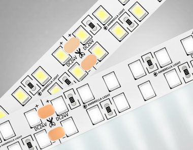 Фотография товара 'Ambrella GS3702 Светодиодная лента двухрядная 2835 240Led /24W m/ 24V IP20'