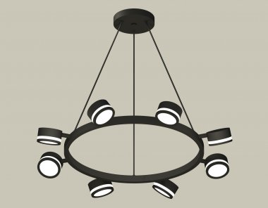 Фотография товара 'Ambrella XB9198200 Комплект подвесного поворотного светильника с акрилом GX53 (C9198, N8415)'