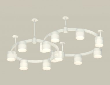 Фотография товара 'Ambrella XR92211002 Комплект подвесного светильника с акрилом GX53 (A9221, A9226, C9236, C9231, N8402)'