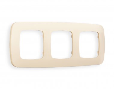 Фотография товара 'Ambrella OF140333 Рамка OMEGA Ecta (Бежевый матовый) 3-ая'