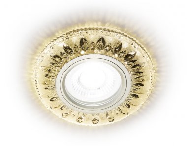 Фотография товара 'Ambrella S305 CH/W Встраиваемый точечный светильник со светодиодной лентой MR16+3W'