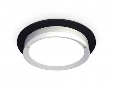 Фотография товара 'Ambrella XC8051003 Комплект встраиваемого светильника SBK/PSL'