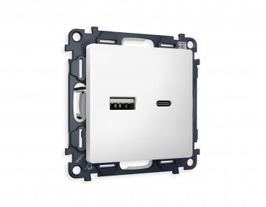 Фотография товара 'Ambrella MA131010 Комплект механизма розетки ALFA'