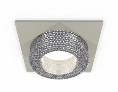 Фотография товара 'Ambrella XC7633020 Комплект встраиваемого светильника SGR/CL'