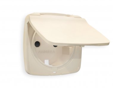 Фотография товара 'Ambrella OP3280 Лицевая панель OMEGA (Бежевый матовый) для электрической розетки'