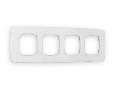 Фотография товара 'Ambrella OF940104 Рамка OMEGA Opera (Белый мрамор) 4-ая'