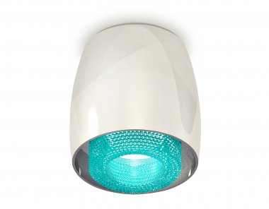 Фотография товара 'Ambrella XS1143011 Комплект накладного светильника с композитным хрусталем PSL/BL'