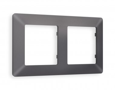 Фотография товара 'Ambrella AF110652 Рамка ALFA Line (Антрацит серый) 2-ая'