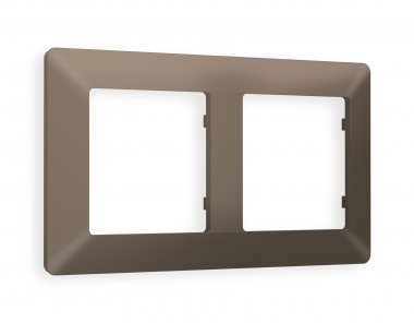 Фотография товара 'Ambrella AF110632 Рамка ALFA Line (Темная бронза матовый) 2-ая'