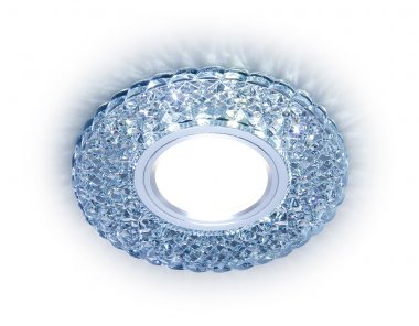 Фотография товара 'Ambrella Встраиваемый точечный светильник с LED подсветкой CL прозрачный'