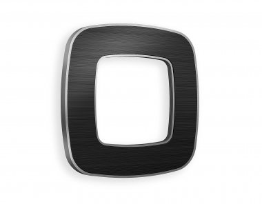 Фотография товара 'Ambrella OF640531 Рамка OMEGA Coint (Черный Стекло органическое/Сталь) 1-ая'