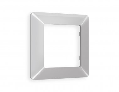 Фотография товара 'Ambrella AF110401 Рамка ALFA Line (Серебро глянец) 1-ая'