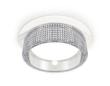 Фотография товара 'Ambrella XC8050030 Комплект встраиваемого светильника SWH/CL'