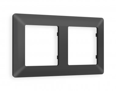 Фотография товара 'Ambrella AF110802 Рамка ALFA Line (Графит Мягкое касание) 2-ая'