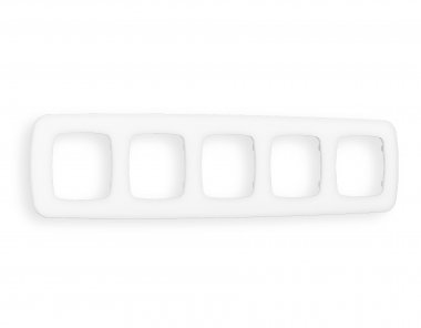 Фотография товара 'Ambrella OF140125 Рамка OMEGA Ecta (Белый матовый) 5-ая'