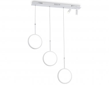 Фотография товара 'Ambrella FL5277 Светильник светодиодный подвесной с пультом 59W 3000K/4200K/6400K+4200K'