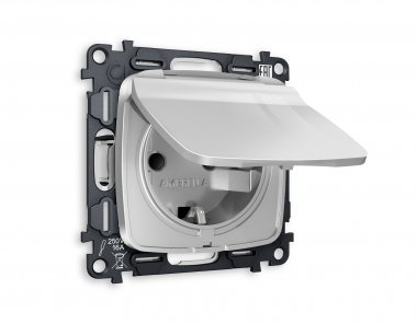 Фотография товара 'Ambrella MO408010 Комплект механизма электрической розетки OMEGA'