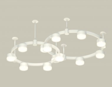 Фотография товара 'Ambrella XR92211006 Комплект подвесного светильника с акрилом GX53 (A9221, A9226, C9236, C9231, N8399)'