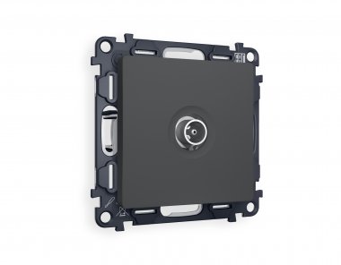 Фотография товара 'Ambrella MA913030 Комплект механизма TV розетки проходной ALFA'