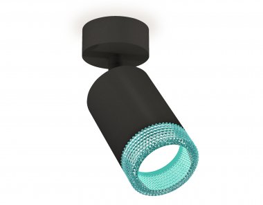 Фотография товара 'Ambrella XM6313004 Комплект накладного поворотного светильника  SBK/BL'