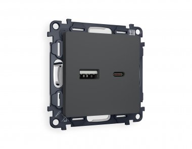 Фотография товара 'Ambrella MA911010 Комплект механизма розетки ALFA'