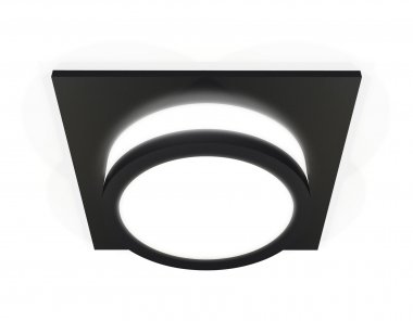 Фотография товара 'Ambrella XC7632041 Комплект встраиваемого светильника c акрилом SBK/FR'