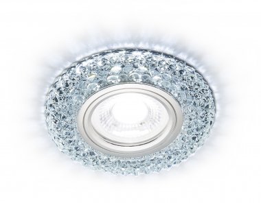 Фотография товара 'Ambrella S291 CH Встраиваемый точечный светильник со светодиодной лентой MR16+3W'