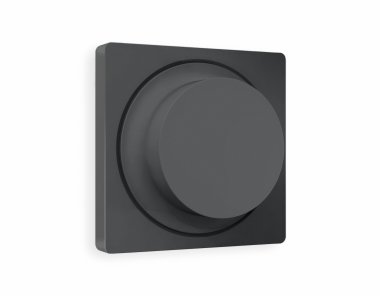 Фотография товара 'Ambrella AP9055 Лицевая панель ALFA (Графит Мягкое касание) для светорегулятора'