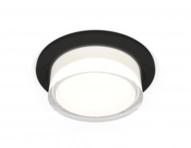 Фотография товара 'Ambrella XC6513063 Комплект встраиваемого светильника с акрилом SBK/FR/CL'