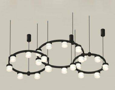 Фотография товара 'Ambrella XR92092210 Комплект подвесного светильника с акрилом GX53 (A9209, C9242, C9238, C9232, N8402)'