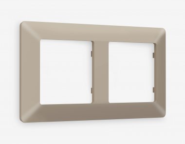Фотография товара 'Ambrella AF110362 Рамка ALFA Line (Серо-бежевый матовый) 2-ая'
