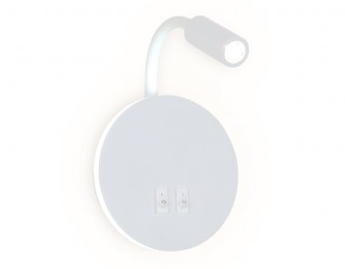 Фотография товара 'Ambrella FW295 Настенный светодиодный светильник 6400К+4200K 6W+3W D150*163'