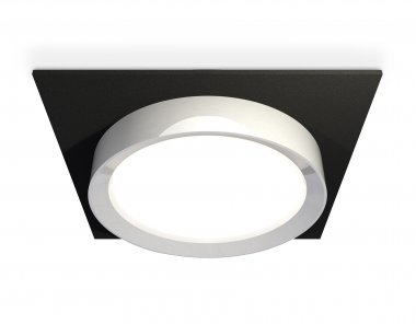 Фотография товара 'Ambrella XC8062003 Комплект встраиваемого светильника SBK/PSL'